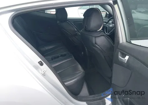 2014 Hyundai Veloster Turbo W/Black from USA, damaged, VIN KMHTC6AE5EU198135